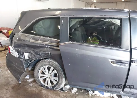 2015 Honda Odyssey Ex-L from USA, damaged, VIN 5FNRL5H69FB105098